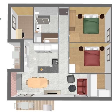 Homey Montaigne - New - A 1 Min A Pied Du Lac D'Annecy - 2 Balcons Prives - Appartement Avec 2 Chambres - Stationnement Gratuit Toute L'Annee Sauf En Ete - Juin A Aout Exterior foto