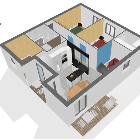 Homey Montaigne - New - A 1 Min A Pied Du Lac D'Annecy - 2 Balcons Prives - Appartement Avec 2 Chambres - Stationnement Gratuit Toute L'Annee Sauf En Ete - Juin A Aout Exterior foto